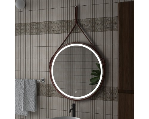 Зеркало Континент "Millenium Brown LED" ЗЛП836