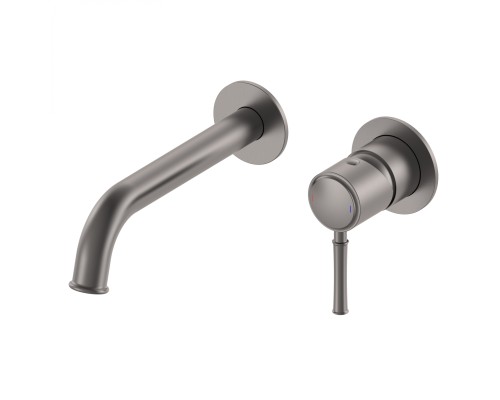 Смеситель для раковины встраиваемый Wonzon&Woghand TOR, Темный графит WW-88869073-BGM