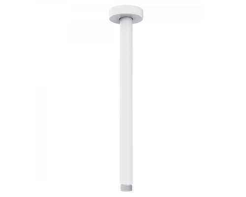 Держатель верхнего душа 22*300мм Wonzon&Woghand, Белый матовый WW-SA06-30-MW