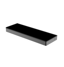 Полка для ванной Black&White Gravity 30 см Gun Metal, арт