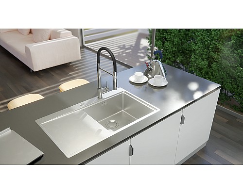 Смеситель для кухни Alveus Lyra-S Chr 1132184 хром Смеситель для кухни Alveus Lyra-S Chr 1132184 хром