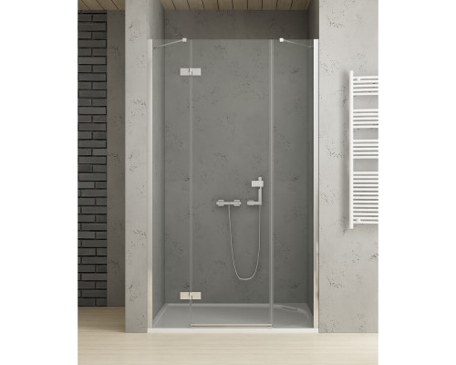 Дверь в нишу NEW TRENDY REFLEXA PLUS L 170x200 хром