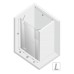 Дверь в нишу NEW TRENDY REFLEXA PLUS L 170x200 хром