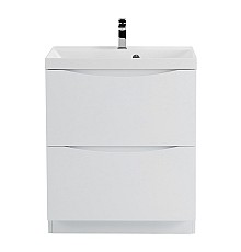 Тумба под раковину BelBagno Marino 70 MARINO-700-2C-PIA-BL-P Bianco Lucido