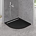 Душевой поддон из искусственного камня Cezares Tray AS 90х90 TRAY-AS-R-90-30-NERO