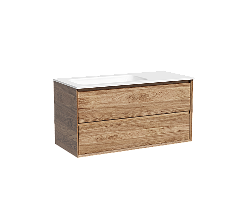 Тумба подвесная SANCOS Marmi 2.0 левая, 995х445х520 , дуб чарльстон MR2.0100LECH