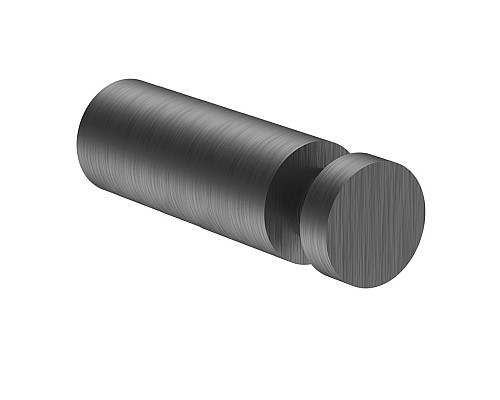 Крючок для ванной Wonzon&Woghand EASY, Темный графит WW-8105-2-BGM