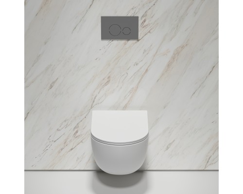 Подвесной унитаз Ceramicanova Modena Rimless белый