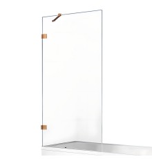 Шторка для ванны NEW TRENDY AVEXA COPPER BRUSHED 90x150 EXK-3806 брашированная медь