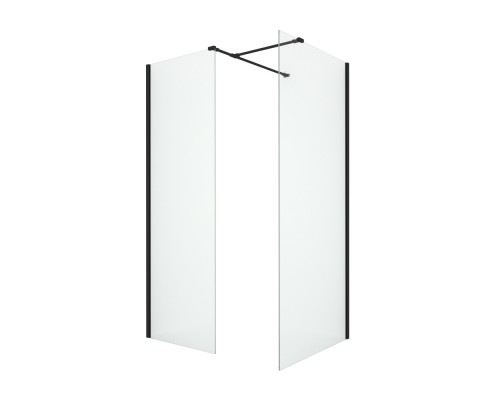 Душевое ограждение NEW TRENDY NEW MODUS BLACK 140x90x200 черный