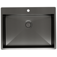 Кухонная мойка Reflexion Iseo RX2265BL оружейная сталь