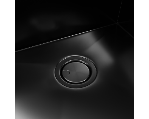 Кухонная мойка Reflexion Iseo RX2265BL оружейная сталь