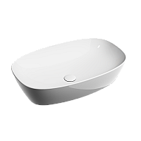 Чаша накладная овальная Ceramica Nova Element 60x38 белый