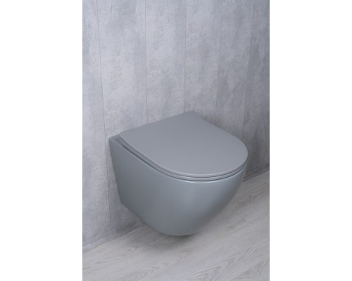Подвесной унитаз Gid Tr2122TF-Lgm