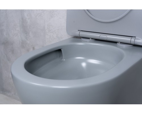 Подвесной унитаз Gid Tr2122TF-Lgm