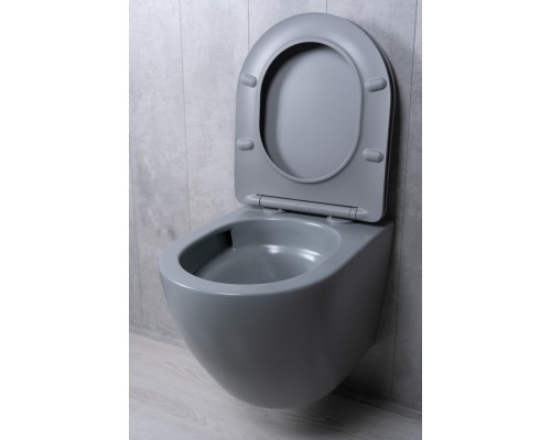 Подвесной унитаз Gid Tr2122TF-Lgm