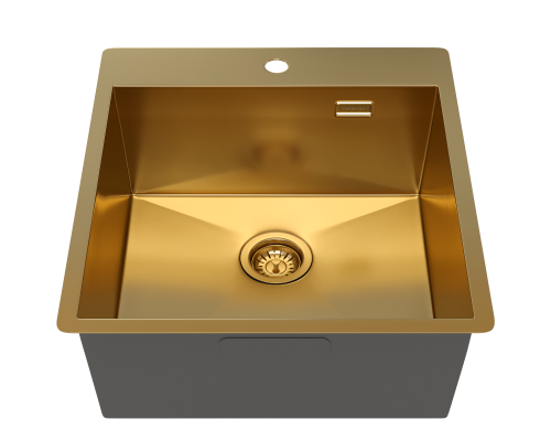 Кухонная мойка Reflexion Iseo RX2246GD брашированное золото