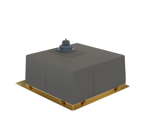 Кухонная мойка Reflexion Iseo RX2246GD брашированное золото