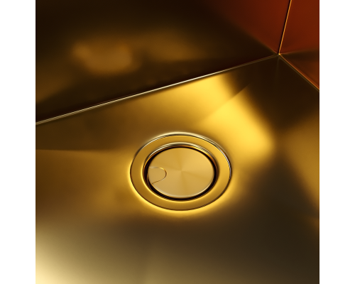 Кухонная мойка Reflexion Iseo RX2246GD брашированное золото