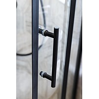 Душевой уголок Cezares ECO-O-R-2-90-C-NERO