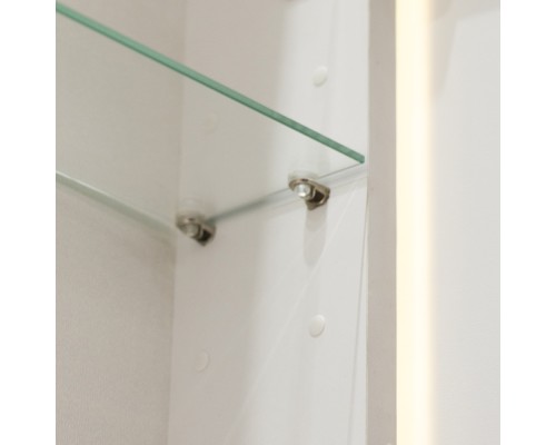 Зеркальный шкаф BelBagno Marino 40 SPC-MAR-400/800-1A-LED-TCH с подсветкой Белый