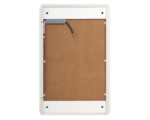 Зеркальный шкаф BelBagno Marino 40 SPC-MAR-400/800-1A-LED-TCH с подсветкой Белый