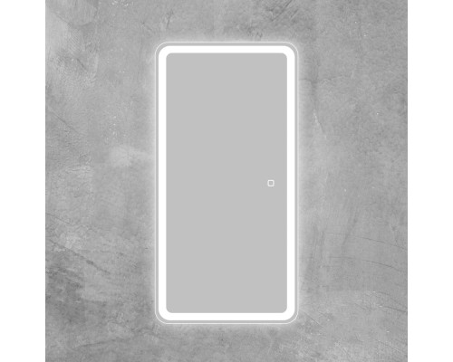 Зеркальный шкаф BelBagno Marino 40 SPC-MAR-400/800-1A-LED-TCH с подсветкой Белый
