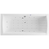 Ванна гидромассажная EXCELLENT Aquaria Lux Slim 180x80 NANO хром