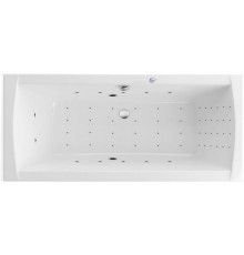 Ванна гидромассажная EXCELLENT Aquaria Lux Slim 180x80 NANO хром