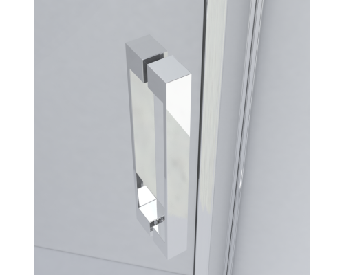 Душевой уголок Vincea Stresa VSP-1S900CLGM 900x900 вороненая сталь стекло прозрачное