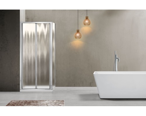 Душевой уголок Vincea Garda 900x800 хром стекло шиншилла