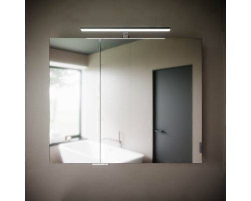 Зеркальный шкаф SANCOS Hilton 900x148х740 мм, с LED подсветкой