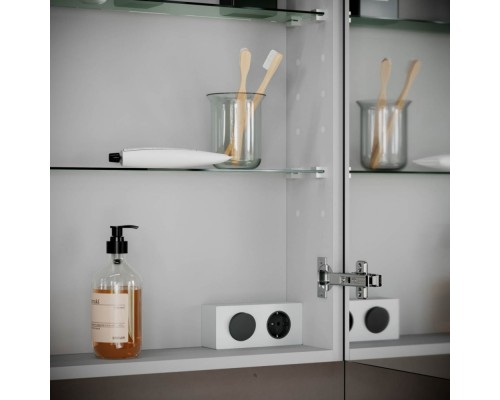 Зеркальный шкаф SANCOS Hilton 900x148х740 мм, с LED подсветкой