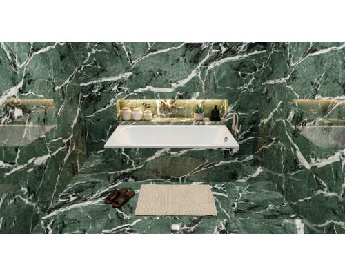 Ванна из литьевого мрамора Flere Oberon Slim 160x70x60 (белый матовый)