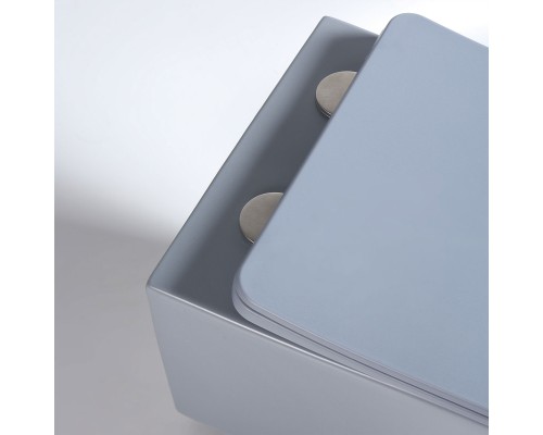 Унитаз подвесной Vincea Q-Line VT1-12MO безободковый океан матовый сиденье с микролифтом