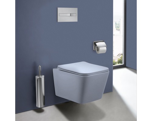 Унитаз подвесной Vincea Q-Line VT1-12MO безободковый океан матовый сиденье с микролифтом