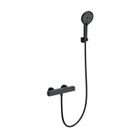 Смеситель для душа с термостатом Wonzon&Woghand, Черный матовый