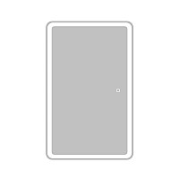 Зеркальный шкаф BelBagno Marino 50 SPC-MAR-500/800-1A-LED-TCH с подсветкой Белый
