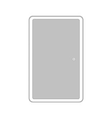 Зеркальный шкаф BelBagno Marino 50 SPC-MAR-500/800-1A-LED-TCH с подсветкой Белый