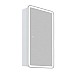 Зеркальный шкаф BelBagno Marino 50 SPC-MAR-500/800-1A-LED-TCH с подсветкой Белый