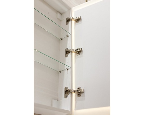 Зеркальный шкаф BelBagno Marino 50 SPC-MAR-500/800-1A-LED-TCH с подсветкой Белый Зеркальный шкаф BelBagno Marino 50 SPC-MAR-500/800-1A-LED-TCH с подсветкой Белый
