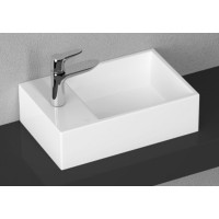 Раковина накладная ISVEA Purita 45L белый глянцевый 10PL50045SV