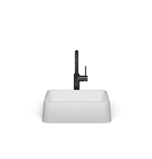 Накладная раковина-чаша из искусственного камня Monblan Brana 415x415x130 цвет белый