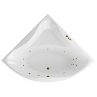 Ванна гидромассажная EXCELLENT Glamour 150x150 SMART золото