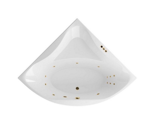 Ванна гидромассажная EXCELLENT Glamour 150x150 SMART золото
