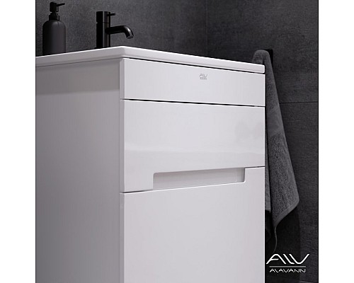 Тумба под раковину Alavann Rita 60 белая Тумба под раковину Alavann Rita 60 белая