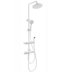 Душевая система с термостатом Wonzon&Woghand, Белый матовый