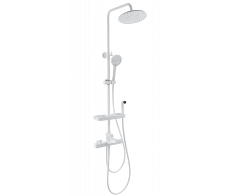 Душевая система с термостатом Wonzon&Woghand, Белый матовый