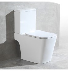 Унитаз-компакт Vincea Hope VT2-201 белый ультратонкое сиденье Soft-close P-trap