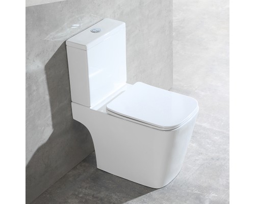 Унитаз-компакт Vincea Hope VT2-201 белый ультратонкое сиденье Soft-close P-trap